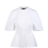 White t-shirt, front view