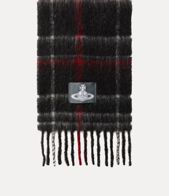 Black scarf, front view