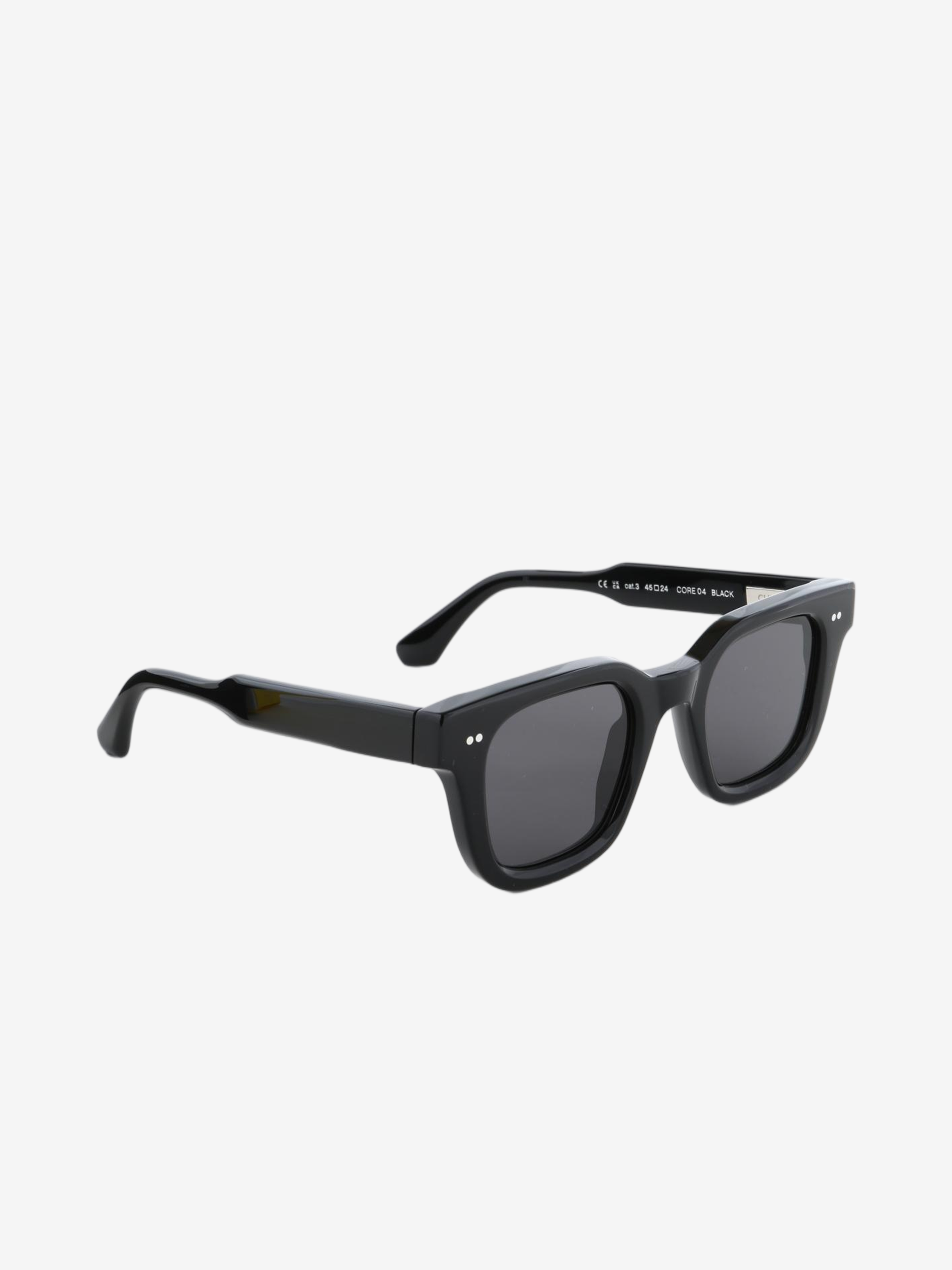 Black eyewear, front view