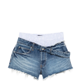 ALEXANDER WANG - Women Boxer And Drop Waistband Pre-Styled Short