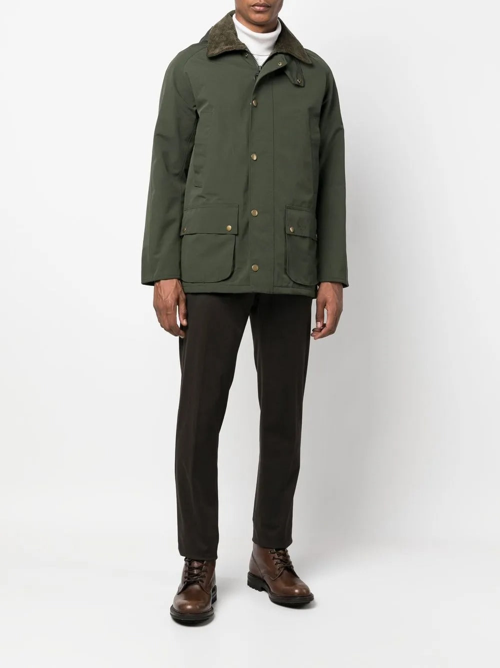 【値下げ】Barbour ASHBYダークグリーン ジャケット BARBOUR ASHBY OLIVE GREEN JACKET – FerrarisBoutique