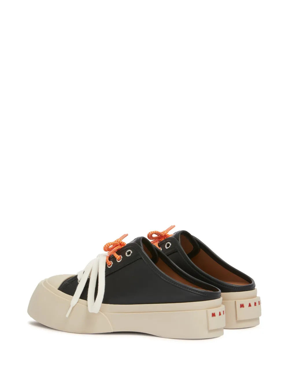 Black shoes, side view