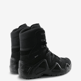 Black boots, side view