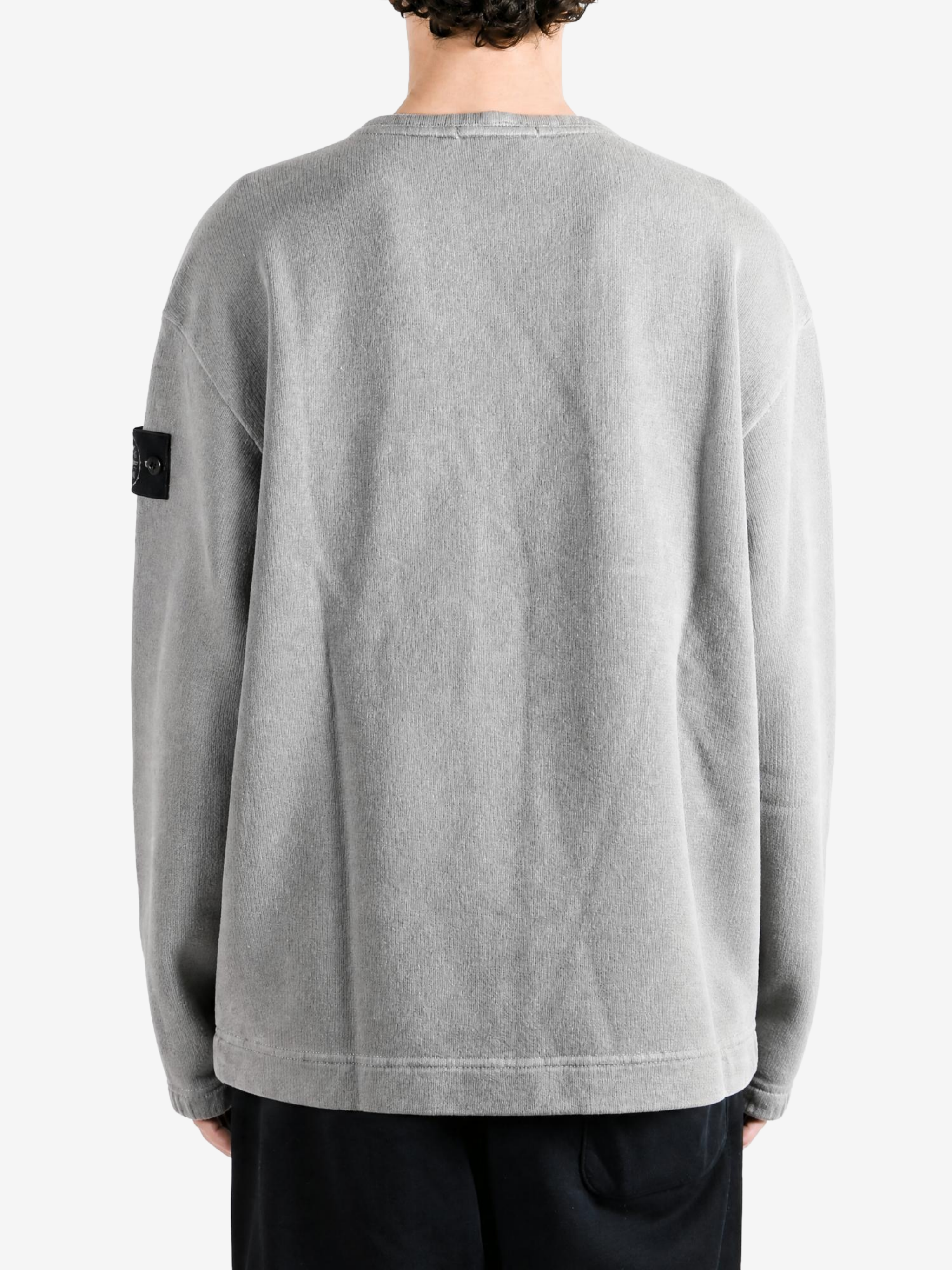 Grey hoodie, front view