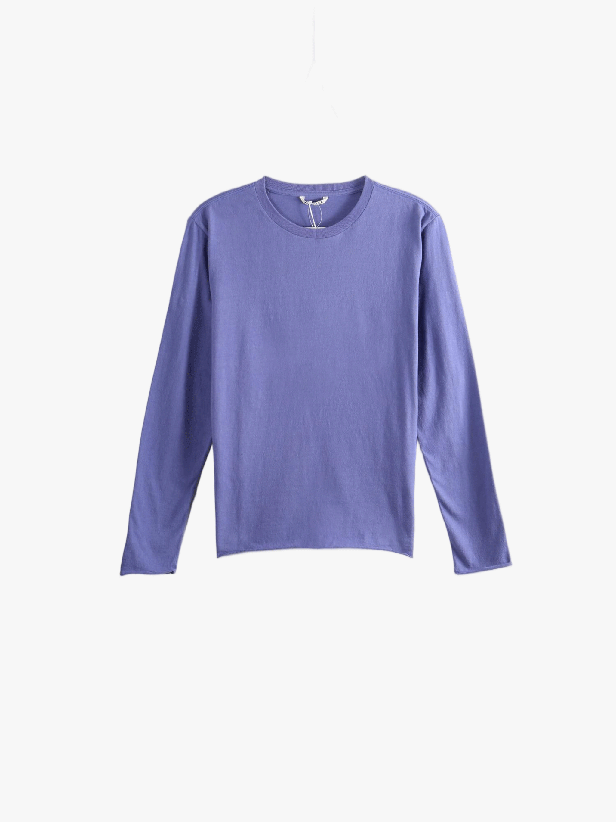 Purple t-shirt, front view