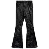 DET BLEV SENT MEN CRACK WAXED GUSSET VARET JEANS