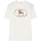 White t-shirt, front view