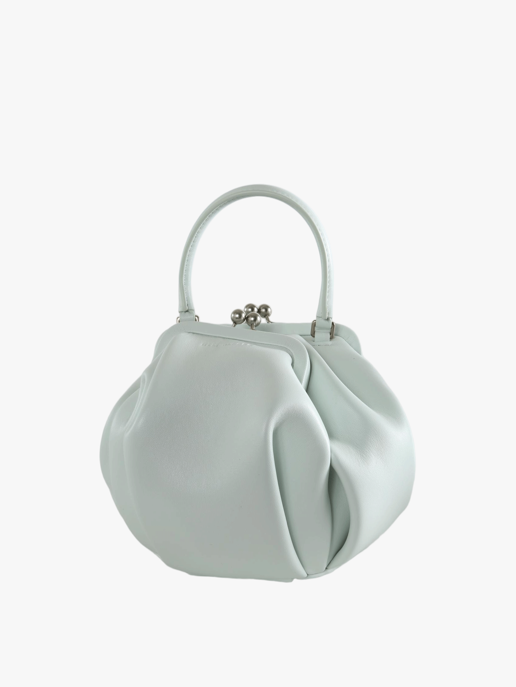 Green bag, front view