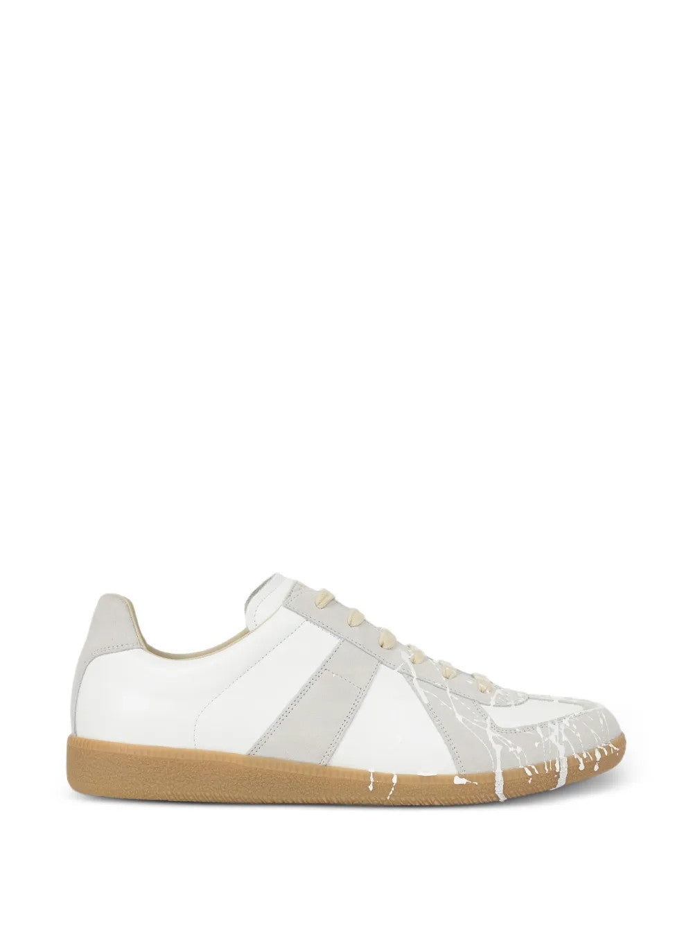 White shoes, side view