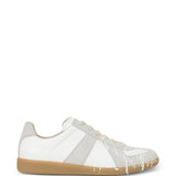 White shoes, side view