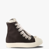 Brown shoes, side view