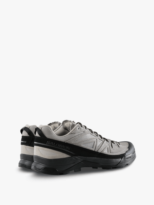 Grey shoes, side view
