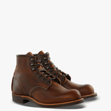 Brown boots, front view