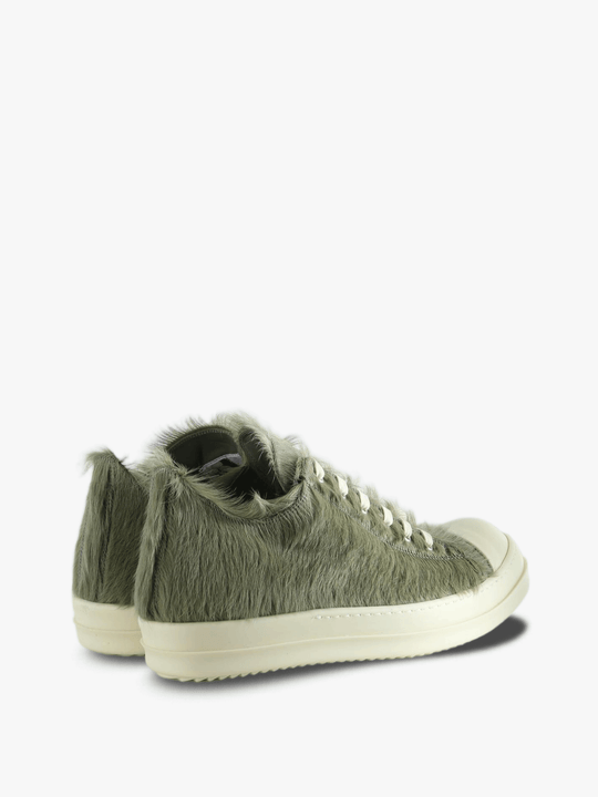 Grey shoes, side view
