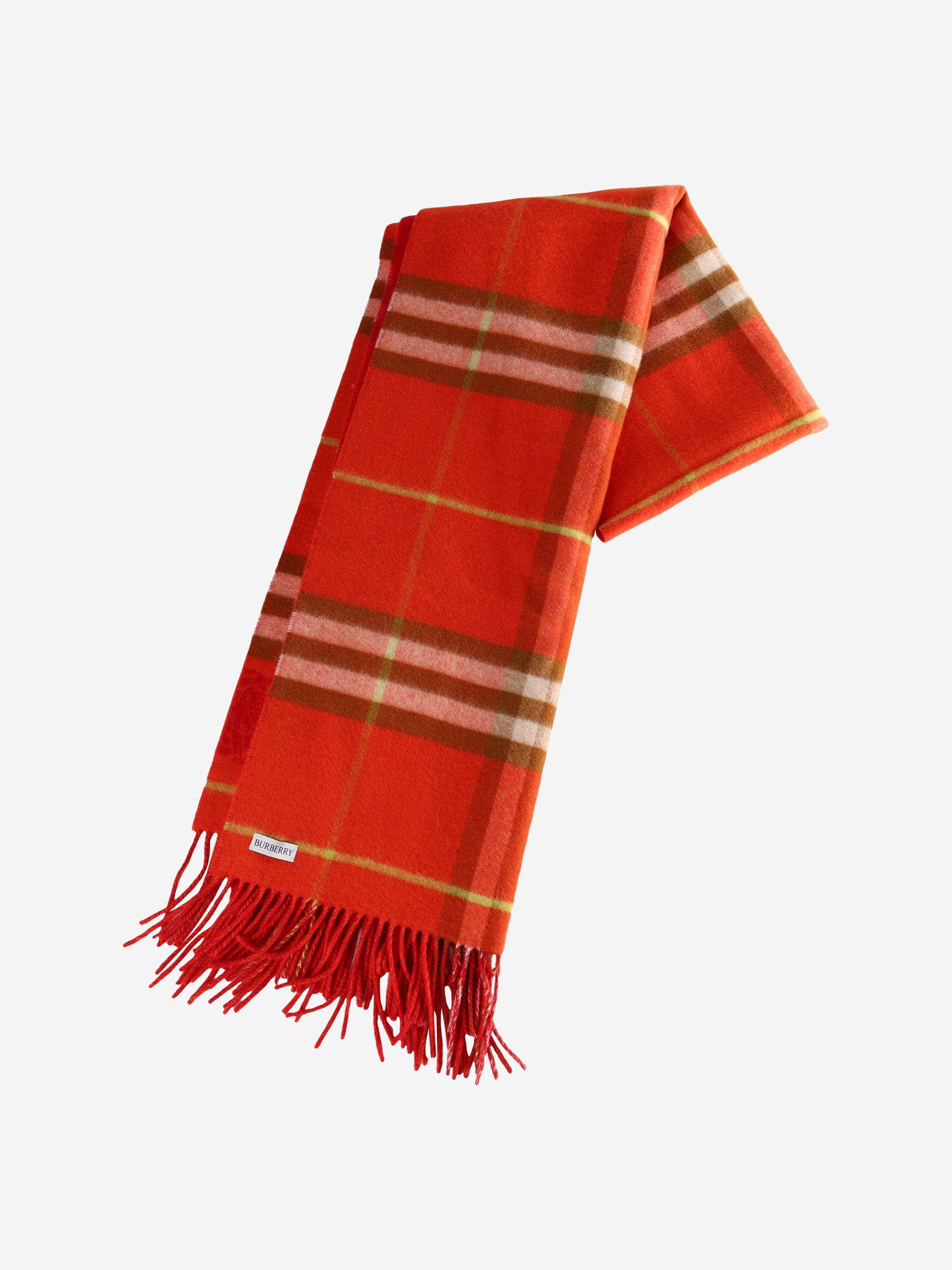 red scarf, front view