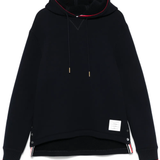 Navy hoodies, front view