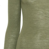 Green t-shirt, front view