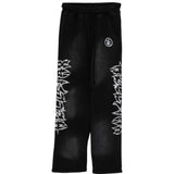 HELLSTAR - Unisex Stars Shine Graffiti Sweatpants