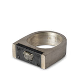 PARTS OF FOUR - Plate Ring Single (0.6 CT, Diamond Fragment, 9mm, MA+KA+FRDIA)