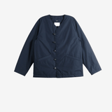 Navy knitwear, front view