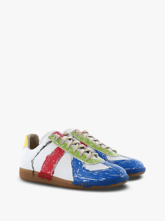 White shoes, front view