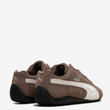 Brown sneakers,back view