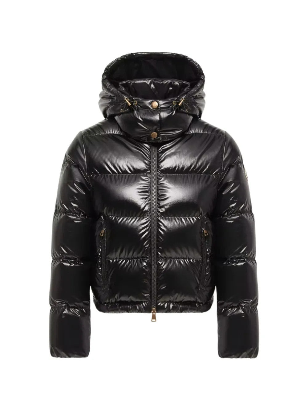 Black jacket, front view
