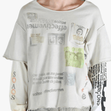 White shirt worn by a person, showing the shirt's fit