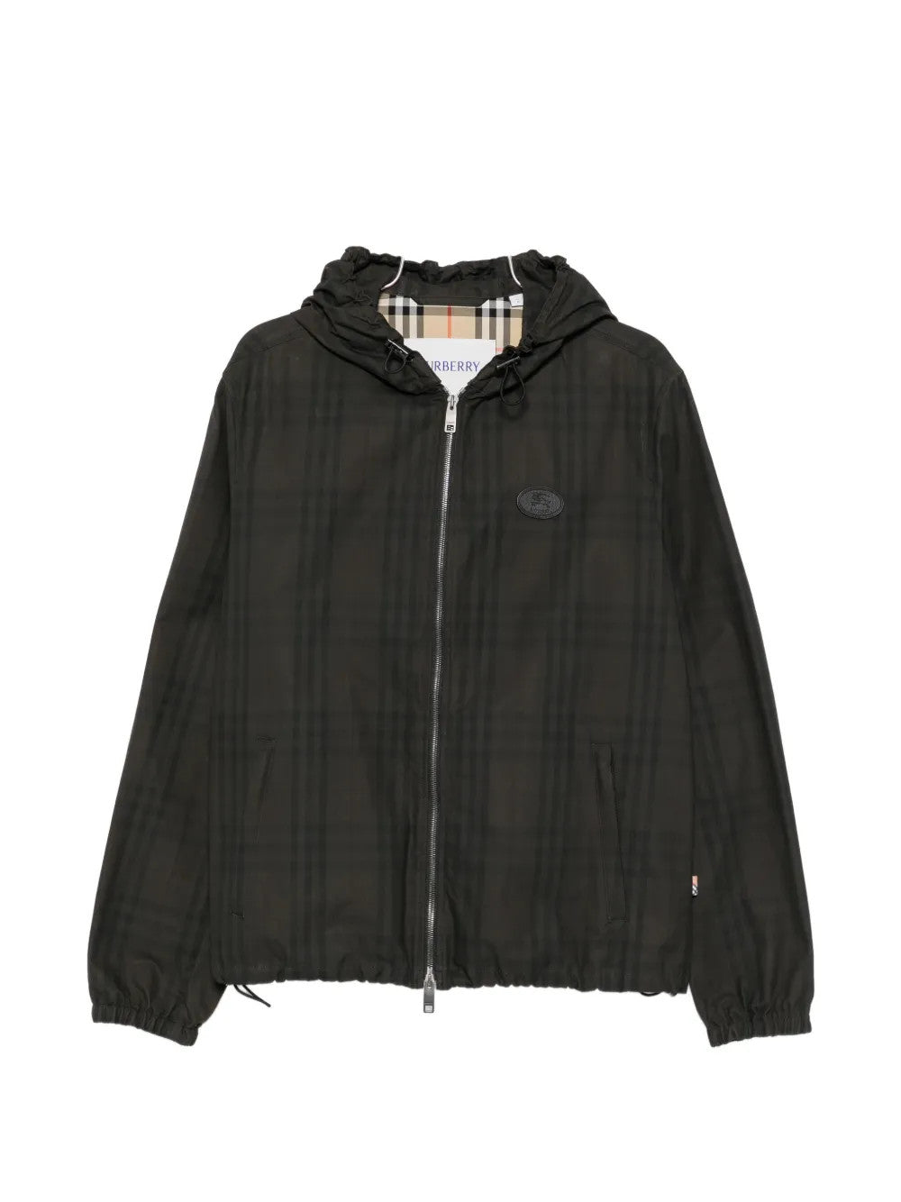 Black jacket, front view