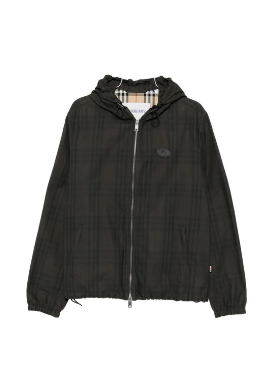 Black jacket, front view