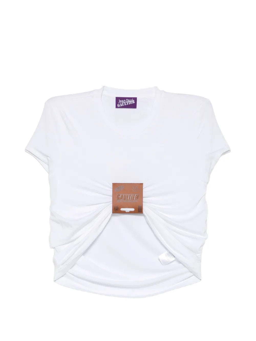 White t-shirt, front view
