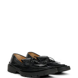Black shoes, front view