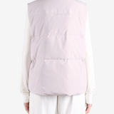 Pink top worn by a person, showing the top fit