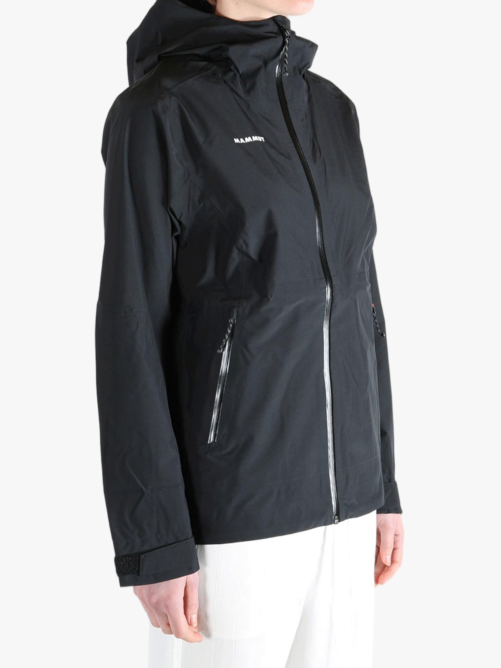 black jackets-coats worn by a person, showing the jackets-coats fit