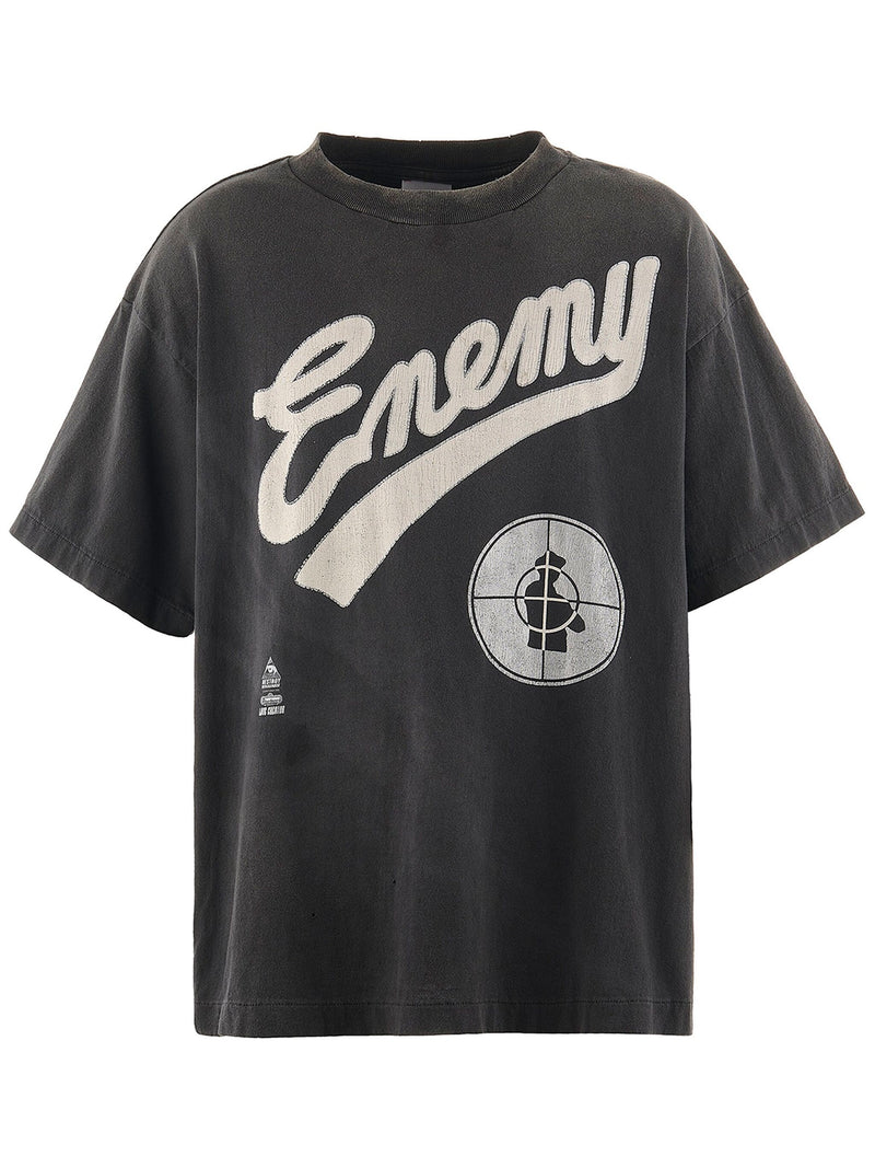 SAINT MICHAEL X PUBLIC ENEMY - Men Snt Enemy SS Tee