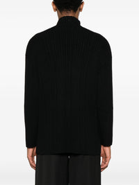 LOUIS GABRIEL NOUCHI - Men Mockneck Rib Sweater