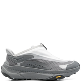Grey sneakers, front view