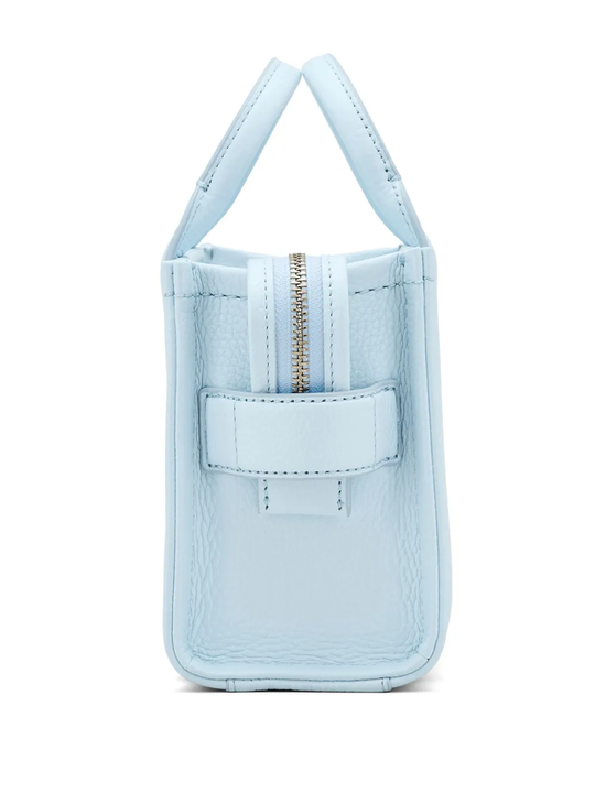 Blue bags, side view