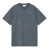 grey t-shirt, front view