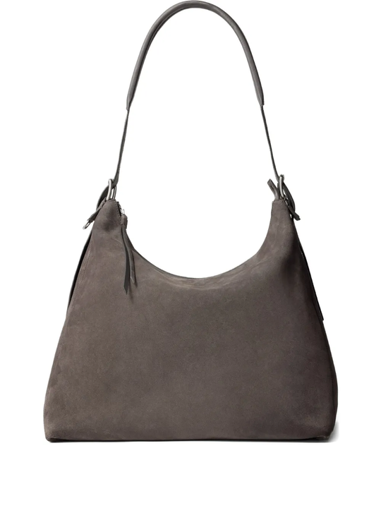 Grey bag, front view