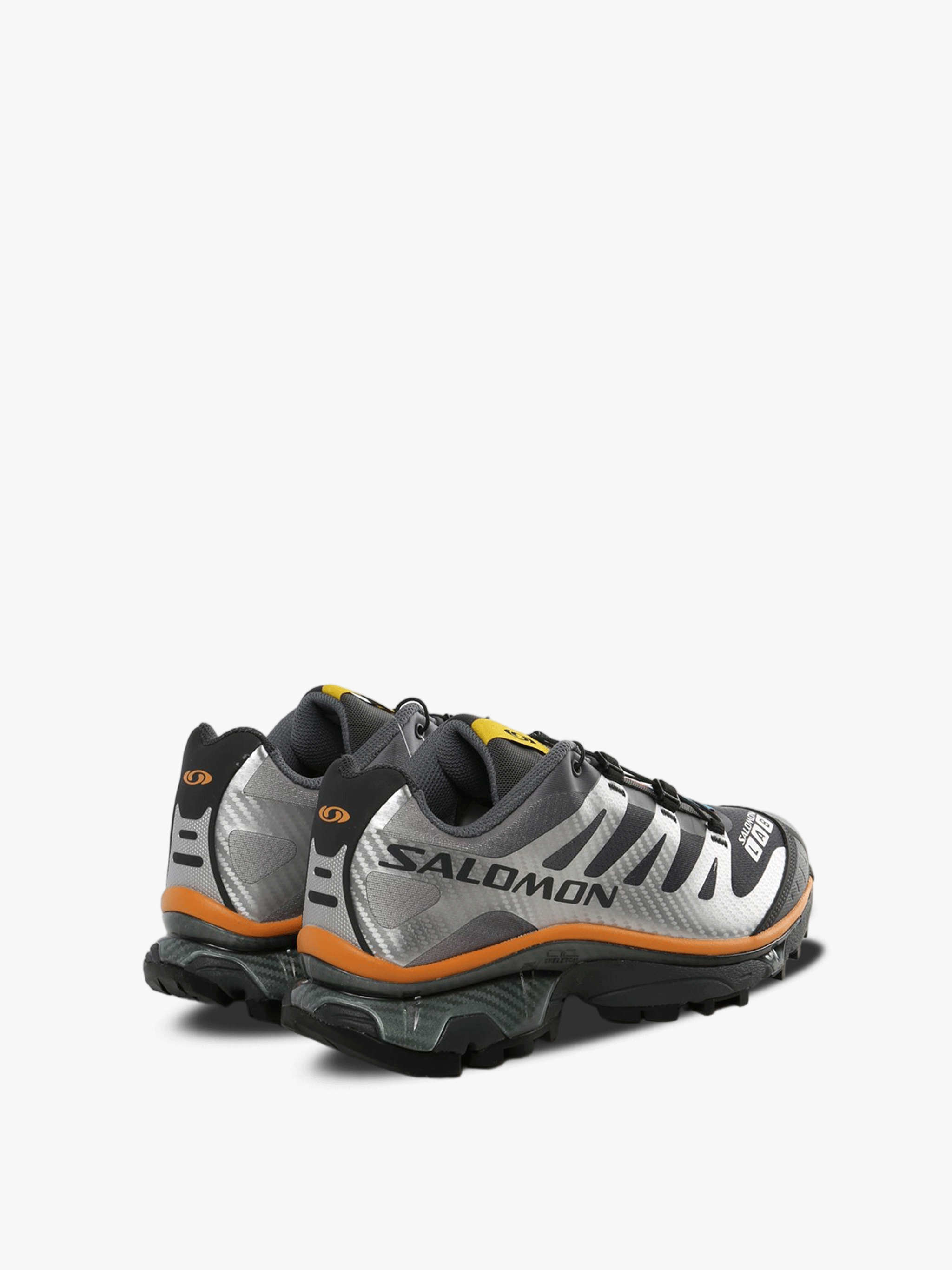 Grey sneakers, side view