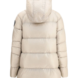 White coat,back view