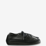 Black shoes, side view