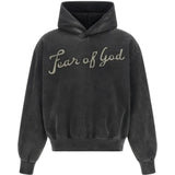 Black hoodie, front view