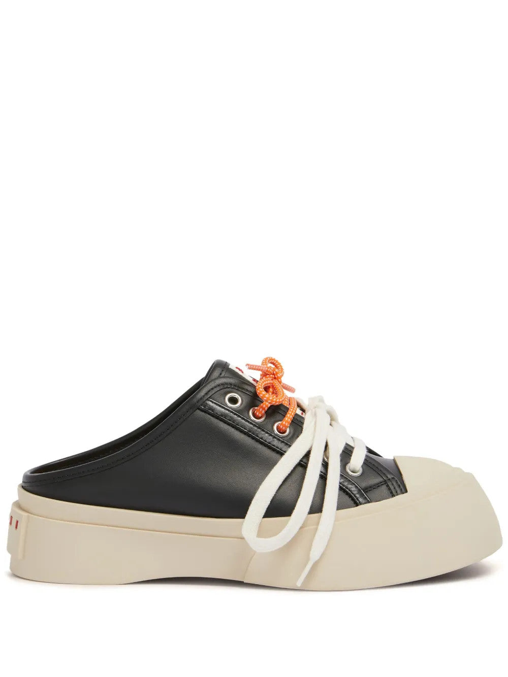 Black shoes, side view