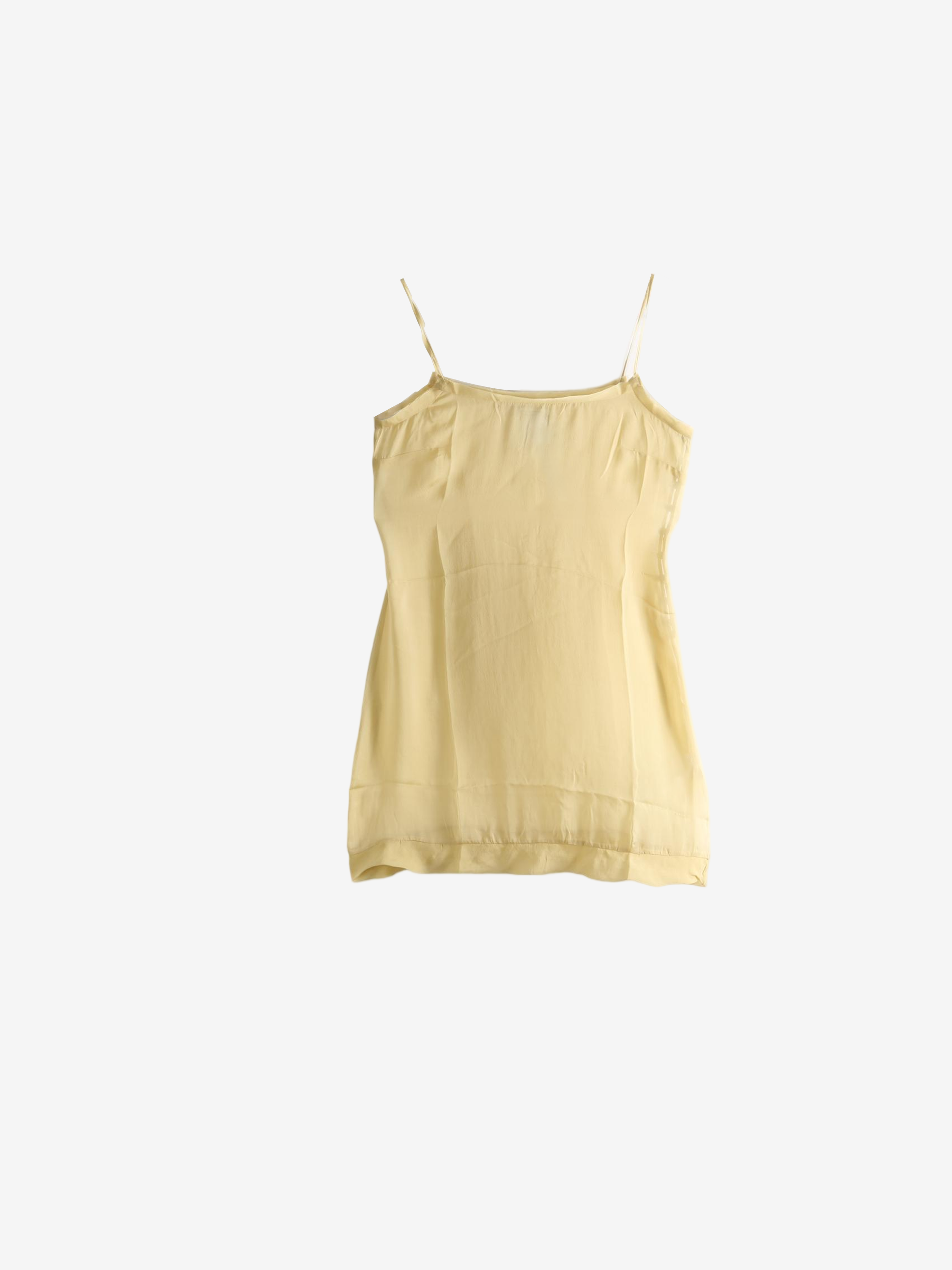 Yellow dress, front view