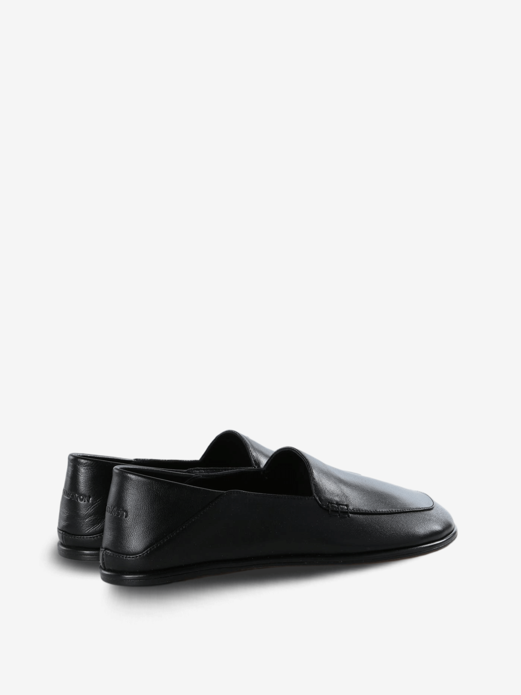 Black shoes, side view