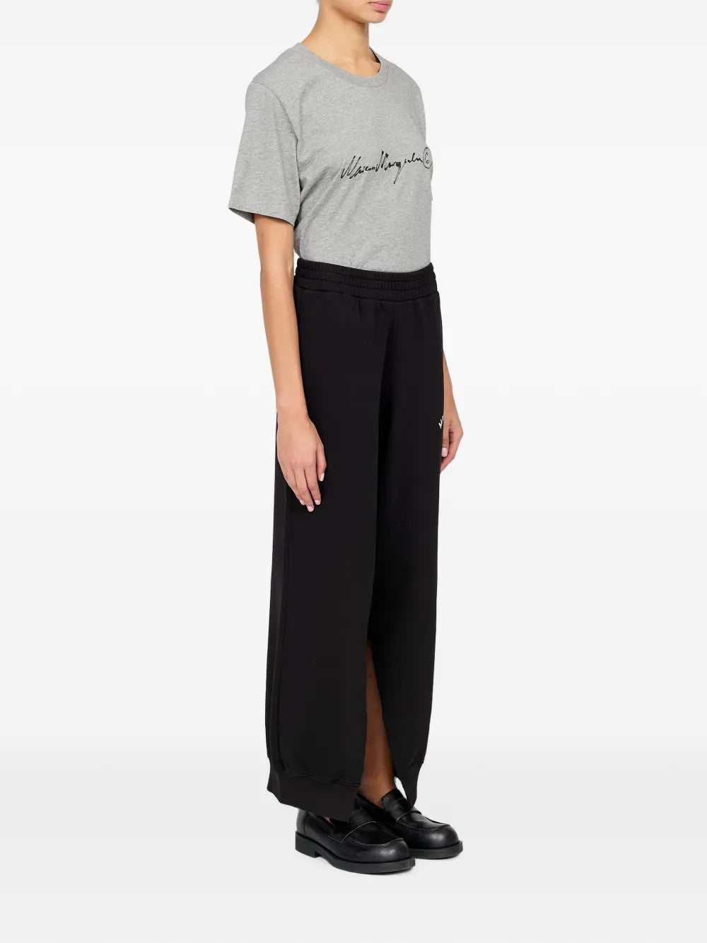 Black pants, full body view