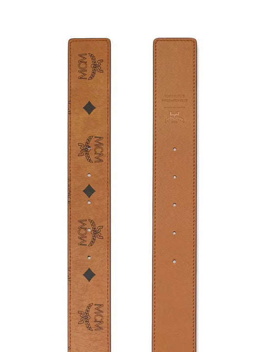 Tan accessories, front view