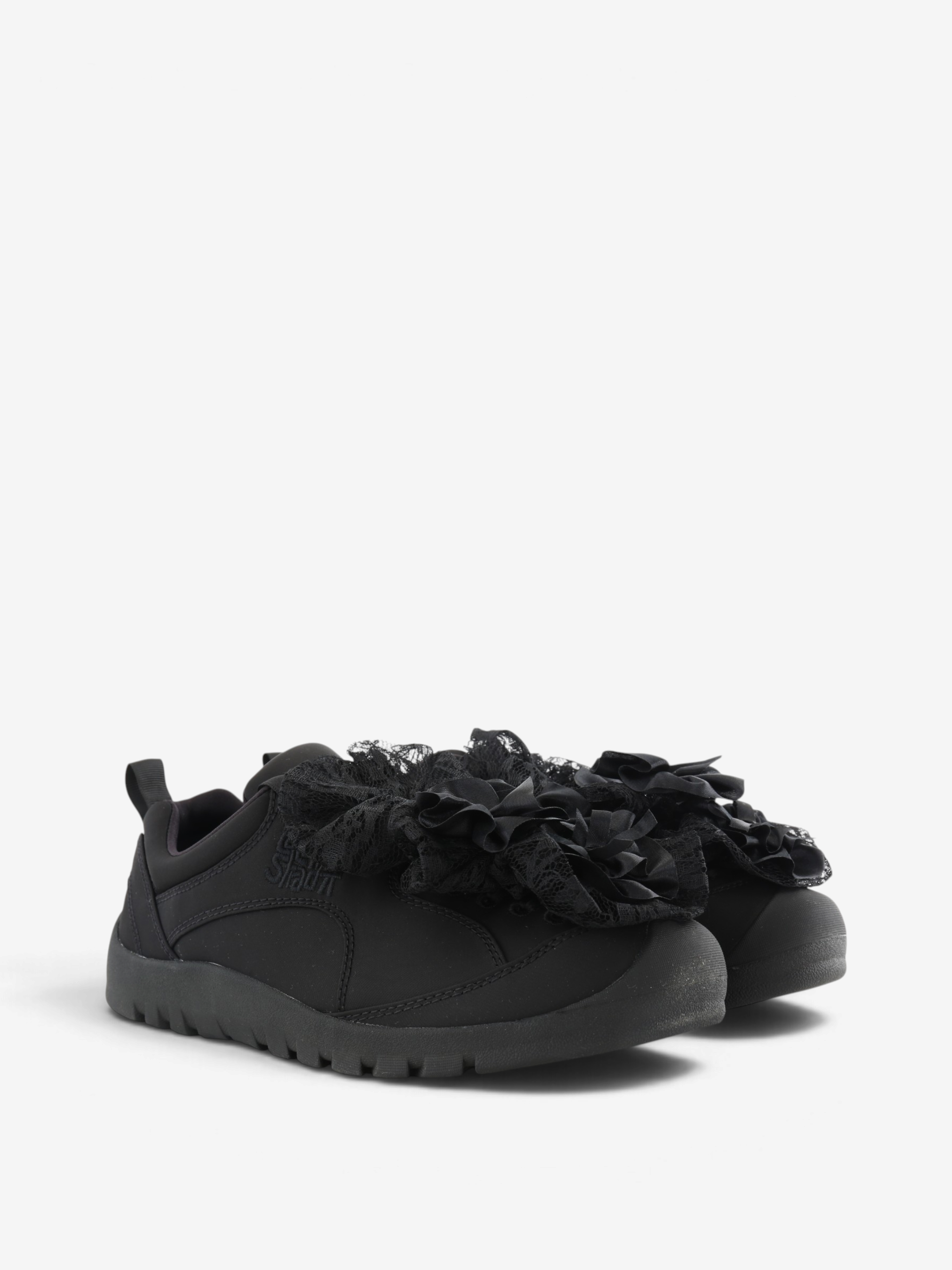 Black shoes, front view